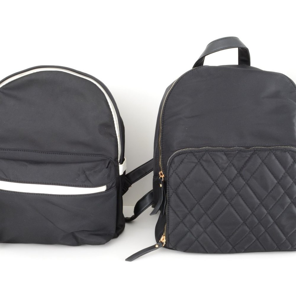 Two LD Black Backpacks in Excellent Condition